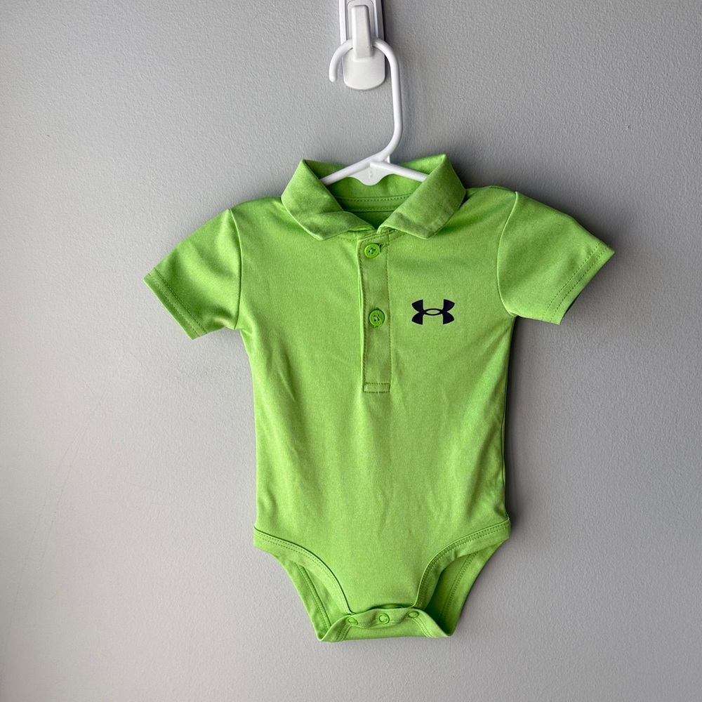 Under Armour Green Infant Golf Polo